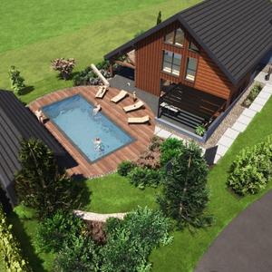 Offemont vue 3D maison avec piscine
